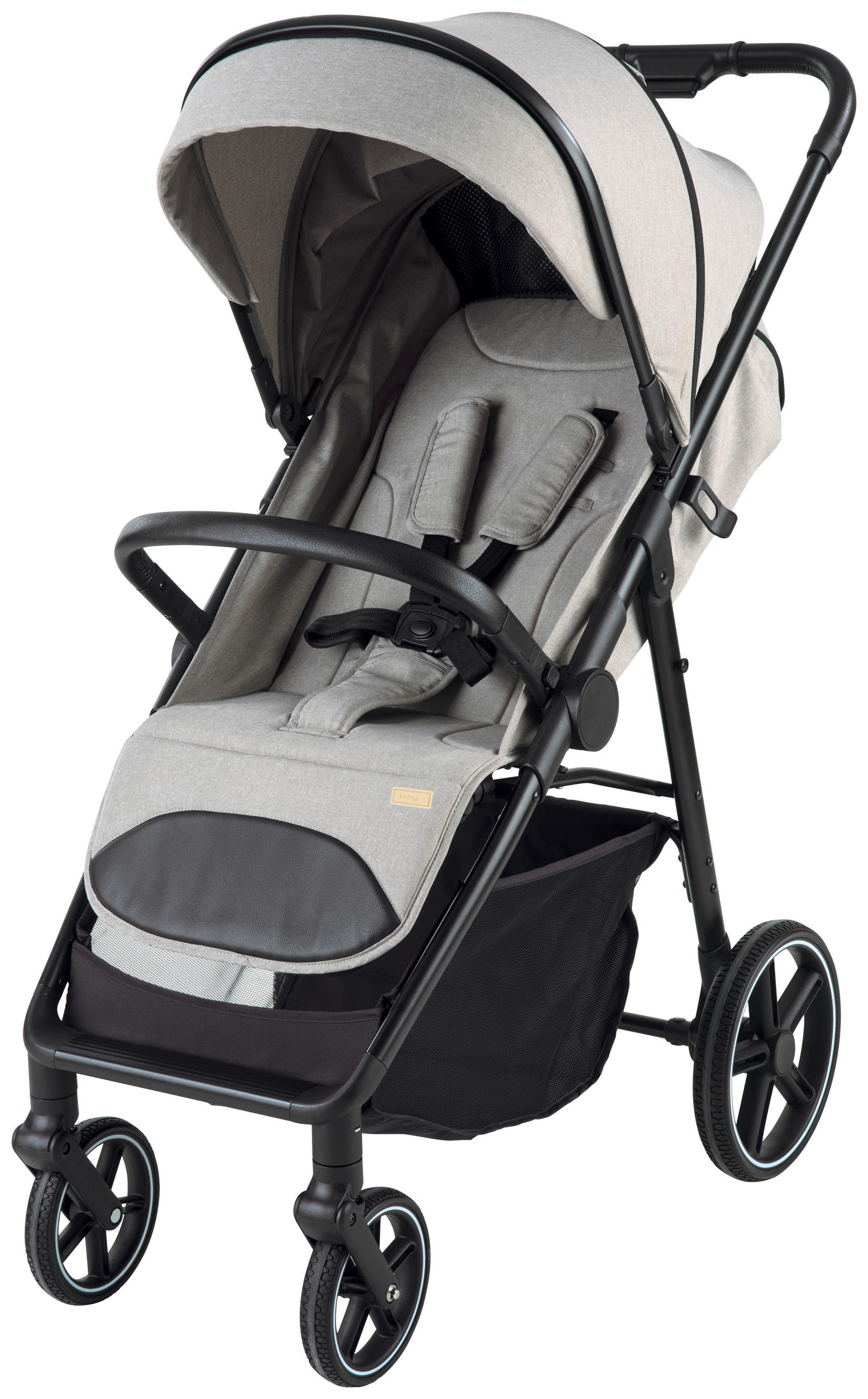 BUGGY Light Cruiser  - Schwarz/Grau, Basics, Kunststoff/Textil (55/56/107cm) - Jimmylee