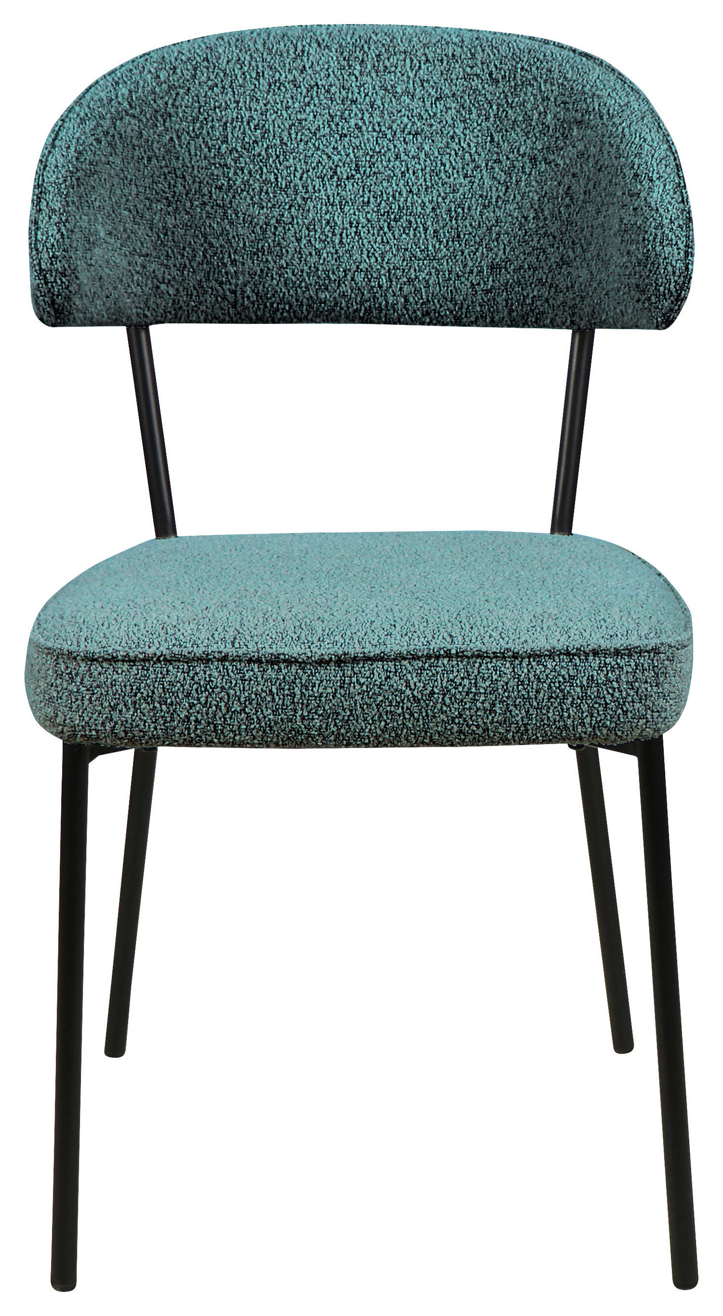 STOLICA  zelena  drvo, metal, tekstil      - zelena/crna, Design, drvo/metal (46/83,5/58cm) - Hom`in