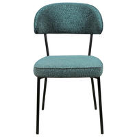 STOLICA  zelena  drvo, metal, tekstil      - zelena/crna, Design, drvo/metal (46/83,5/58cm) - Hom`in