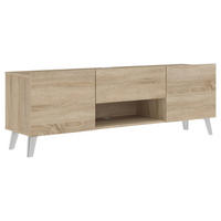 LOWBOARD  in 140/46,5/34,5 cm  - Sonoma Eiche, Design, Holzwerkstoff/Kunststoff (140/46,5/34,5cm) - MID.YOU