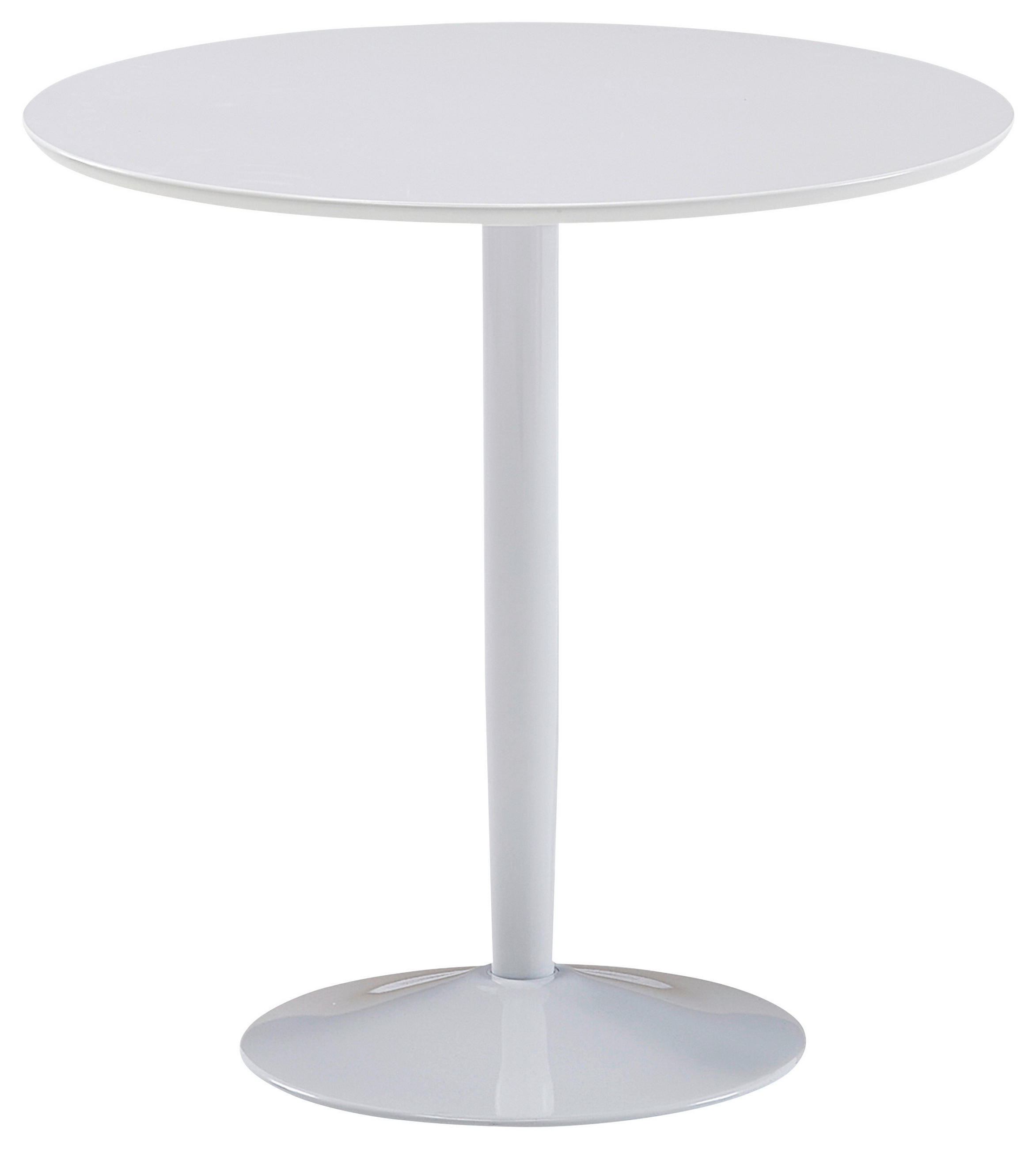 ESSTISCH in Holzwerkstoff 75/75/74 cm  - Weiß, MODERN, Holzwerkstoff/Metall (75/75/74cm) - MID.YOU