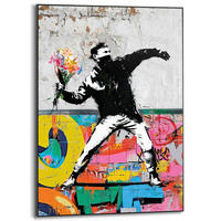 BILD 50/70 cm  - Multicolor, Trend, Holzwerkstoff (50/70cm) - Reinders!