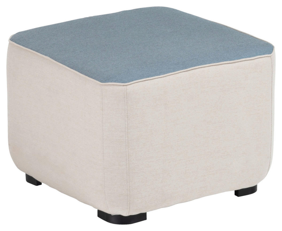 GARTENHOCKER  - Anthrazit/Blaugrau, Basics, Textil/Metall (50/40/50cm) - Kettler