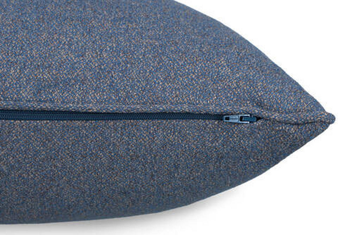 KISSENHÜLLE E-Signature  - Blau/Dunkelblau, Basics, Textil (45/45cm) - Esprit