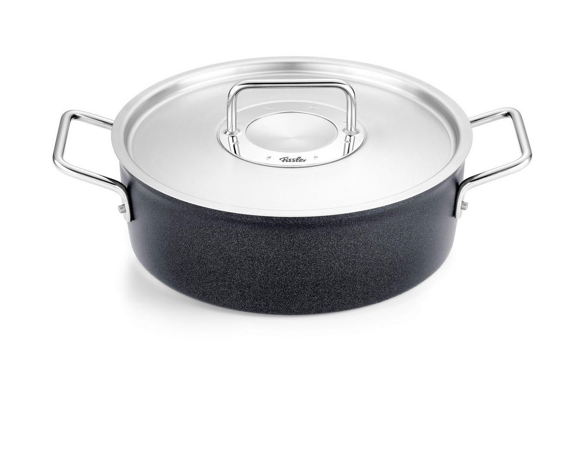 BRATENTOPF Adamant 3,1 l  - Schwarz, Basics, Metall (3,1l) - Fissler
