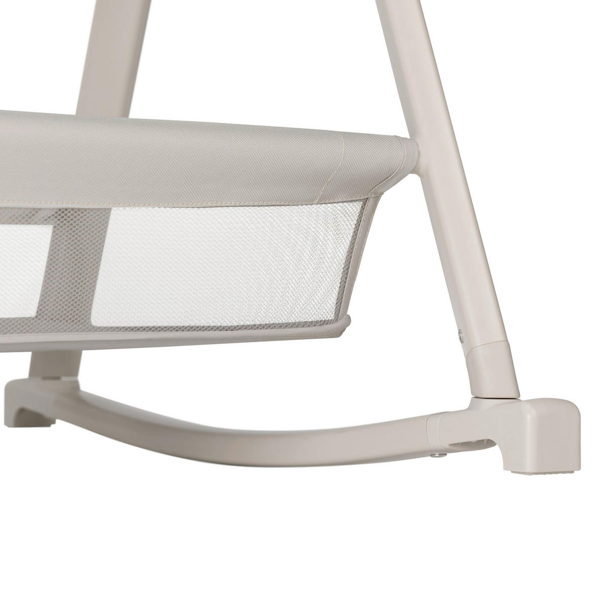 BEISTELLBETT Iora Plus  - Creme, Basics, Naturmaterialien/Kunststoff (61,3/68,3-77,4/91cm) - Maxi-Cosi