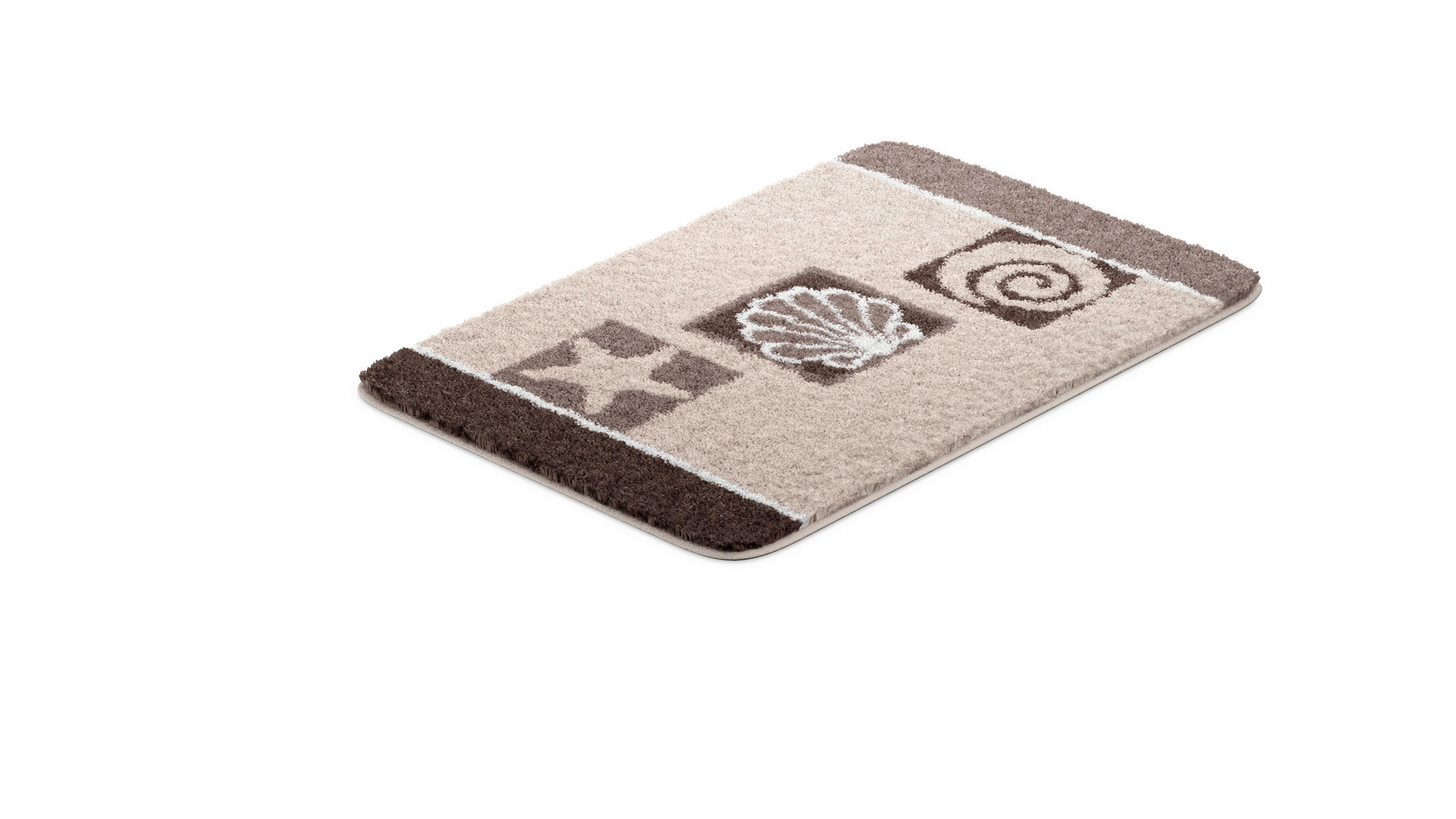 BADEMATTE Taupe 60/90 cm  - Taupe, Basics, Kunststoff/Textil (60/90cm) - Grund
