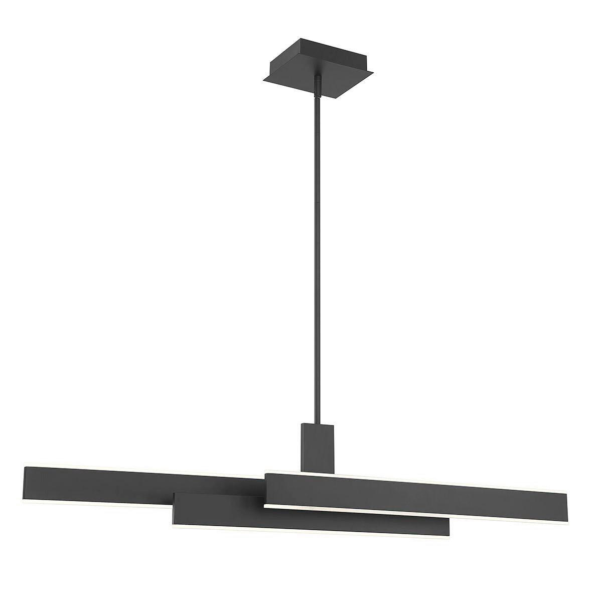 LED-HÄNGELEUCHTE 114,5/33/10 cm    - Schwarz, Design, Kunststoff/Metall (114,5/33/10cm) - Elstead Lighting