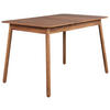 ESSTISCH Walnussfarben rechteckig  ausziehbar  - Walnussfarben, Basics, Holz/Holzwerkstoff (120/80/76cm) - Zuiver