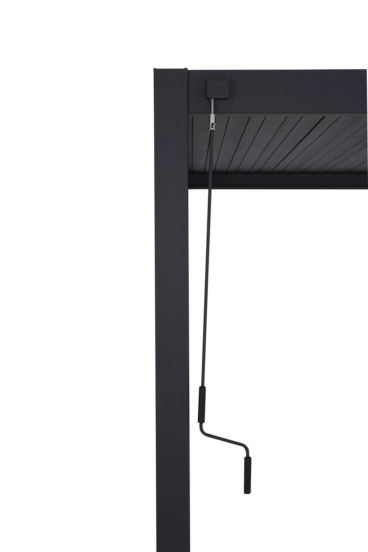 PERGOLA 600/250/300 cm Aluminium  - Anthrazit, MODERN, Metall (600/250/300cm) - Gardenson