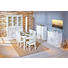 ESSTISCH Kiefer massiv Weiß - Weiß, LIFESTYLE, Holz (160-200/90/77cm) - Carryhome