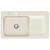 SPÜLE Juna 90 / 50150210  - Magnolie, Basics, Keramik (90/20/51cm) - Systemceram