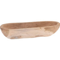 DEKORAČNÍ MISKA  - Basics, dřevo (12.5/6/40.5cm)