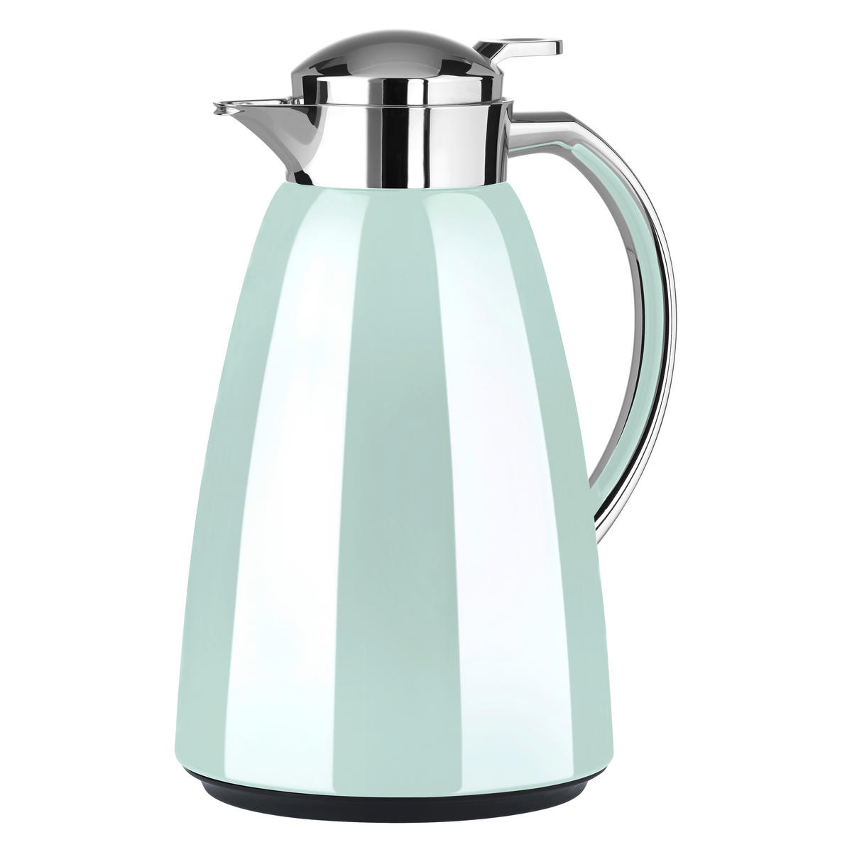 ISOLIERKANNE CAMPO 1,0 L  - Pastellgrün/Mintgrün, Basics, Metall (15/15/25,5cm) - Emsa