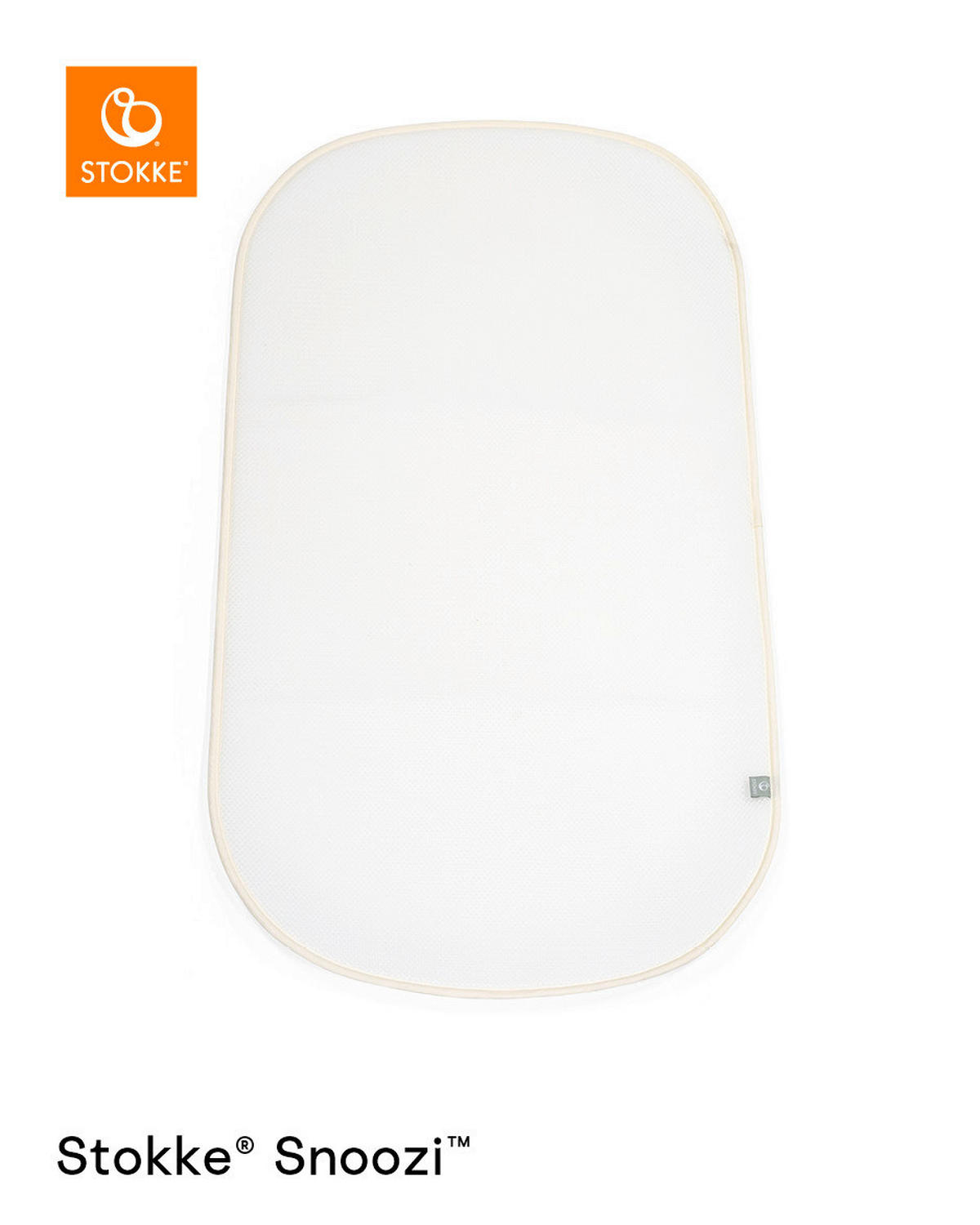 PREVLEKA ZA VZMETNICO - bela, Basics, tekstil (45/81/0,5cm) - Stokke