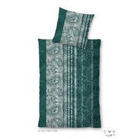 BETTWÄSCHE Satin 155/220 cm  - Petrol, KONVENTIONELL, Textil (155/220cm) - Novel