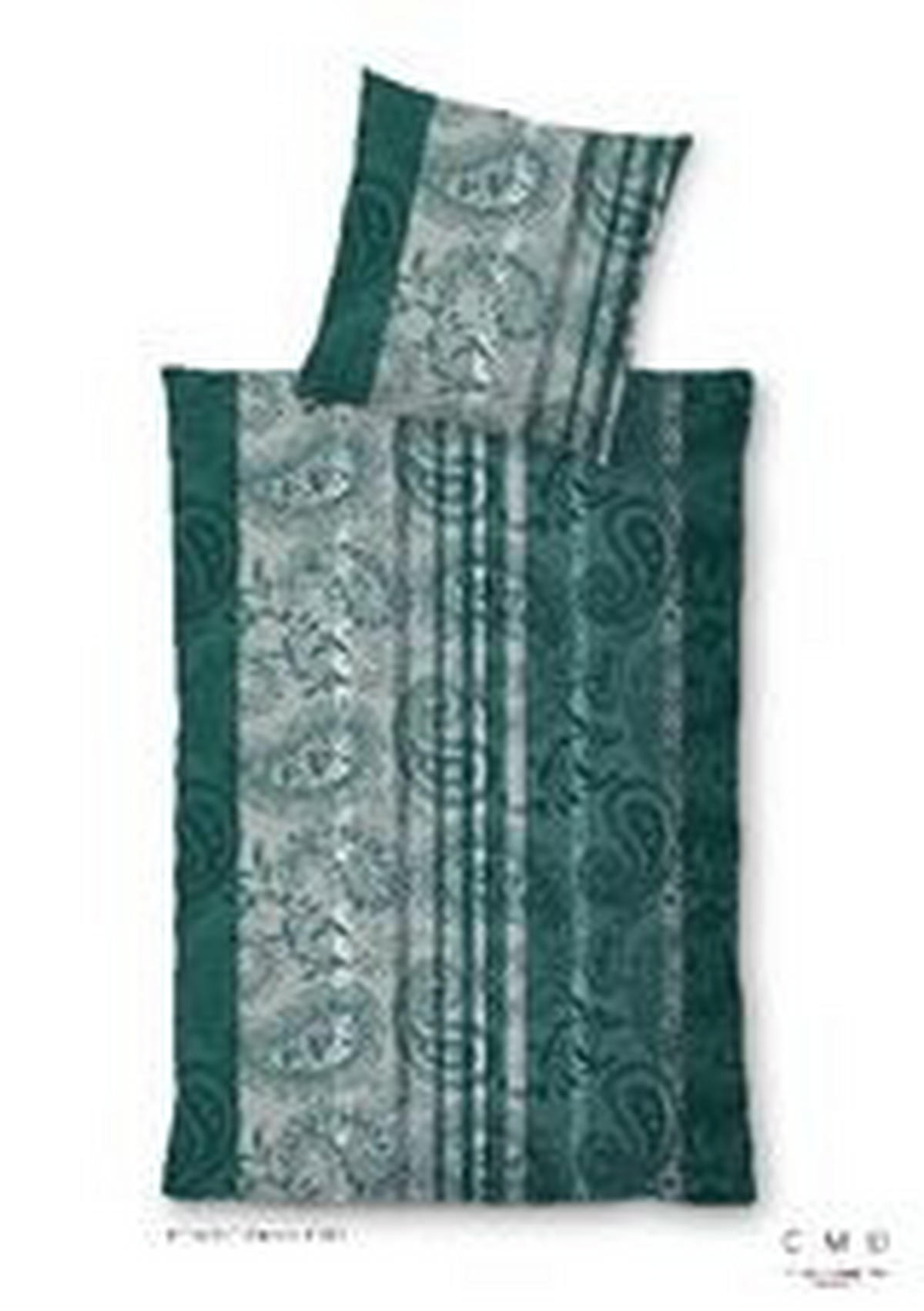 BETTWÄSCHE Satin 155/220 cm  - Petrol, KONVENTIONELL, Textil (155/220cm) - Novel