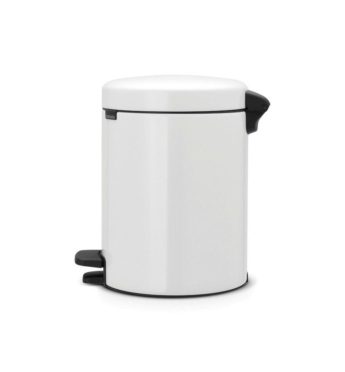 ODPADKOVÝ KOŠ  5 l - bílá, Design, kov/plast (20,5/29,1/27,2cm) - Brabantia