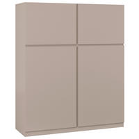 HIGHBOARD Bern  in 119,5/143/40 cm  - Beige, Design, Holzwerkstoff (119,5/143/40cm) - MID.YOU