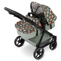 PUPPENWAGEN - Multicolor/Olivgrün, Basics, Textil/Metall (62/45/67cm) - ABC Design