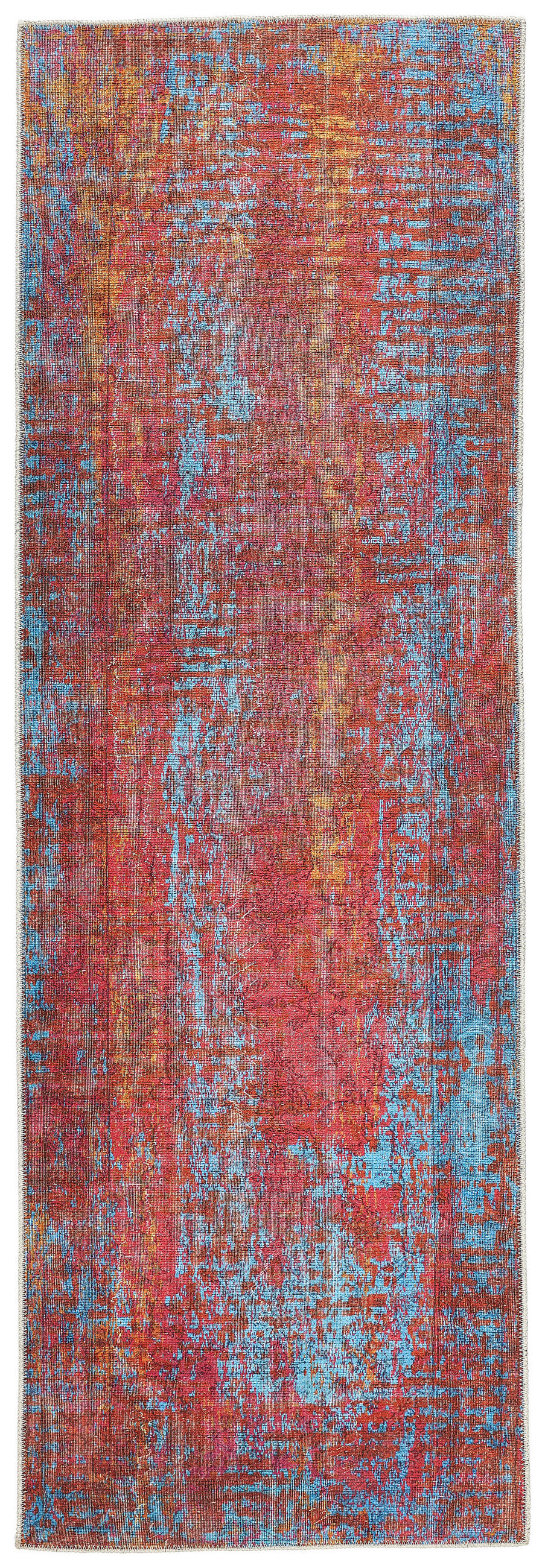 LÄUFER 80/250 cm - Rot/Multicolor, Trend, Textil (80/250cm) - Novel