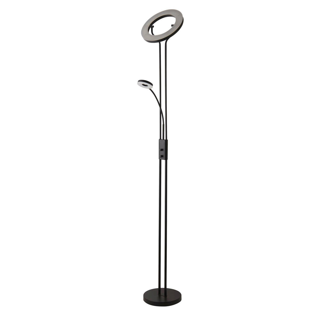 LED-GOLVLAMPA Mother & Child 28/180 cm    - svart, Design, metall/plast (28/180cm)
