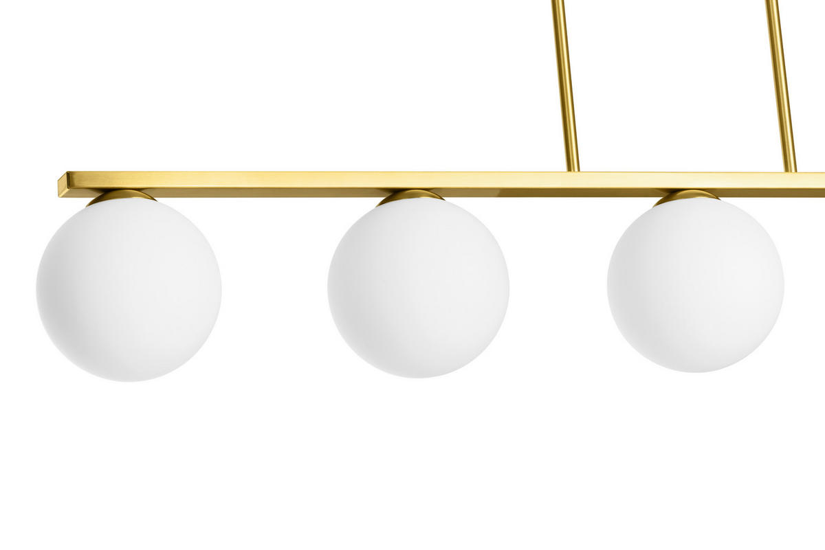 HÄNGELEUCHTE 113/15/60 cm  - Weiß, Trend, Glas (113/15/60cm) - Collett's Monde