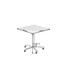 STEHTISCH - Chromfarben/Grau, KONVENTIONELL, Holzwerkstoff/Metall (80/72-114/80cm) STEHTISCH - Chromfarben/Grau, KONVENTIONELL, Holzwerkstoff/Metall (80/72-114/80cm)