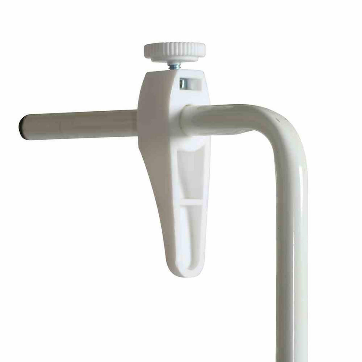 BALKONHÄNGETISCH Metall, Holzwerkstoff Weiß  - Weiß, Basics, Holzwerkstoff/Metall (40/60/20cm) - Gardenson