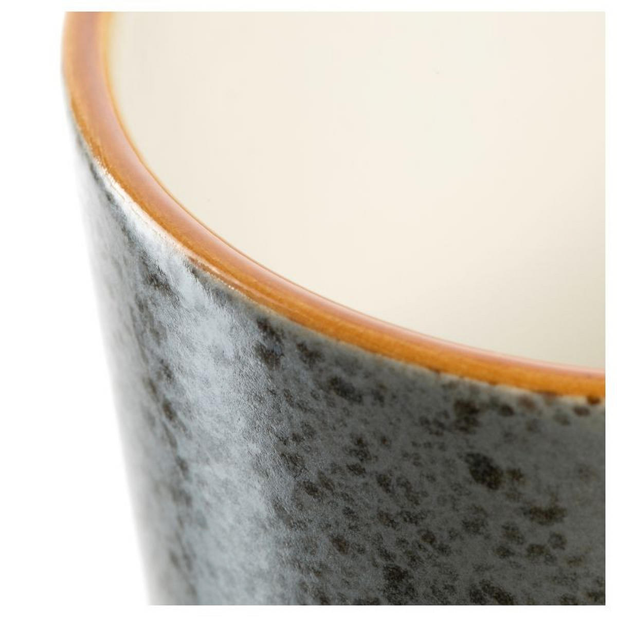 BECHER ROMA    - Beige/Schwarz, KONVENTIONELL, Keramik (8,50/9,50/8,50cm) - Leonardo