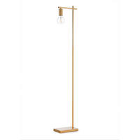 STEHLEUCHTE 35/15/150 cm    - Bernsteinfarben/Sahara, KONVENTIONELL, Kunststoff/Metall (35/15/150cm)