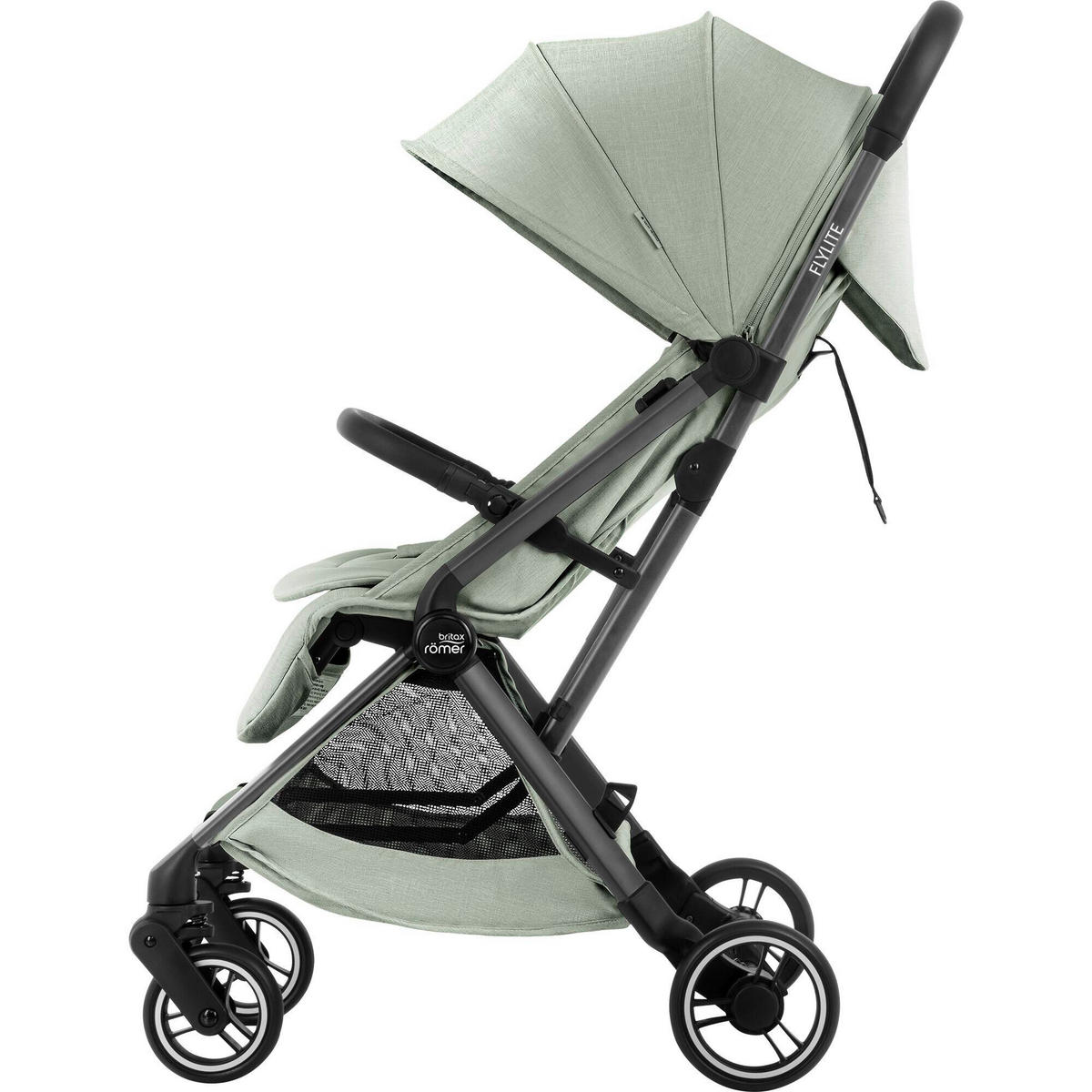 BUGGY FLYLITE  - Salbeigrün/Grau, Basics, Textil/Metall (45/103/78cm) - Britax Römer