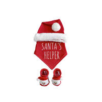 BABYBEKLEIDUNGSSET 3-teilig  - Rot, Textil - X-Mas