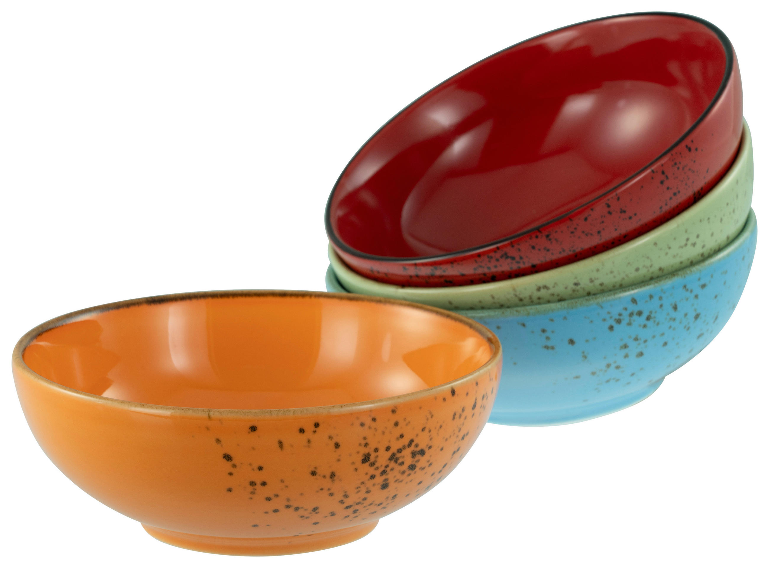 SKÅLSET 4 delar Nature Collection   - multicolor, Design, keramik - Creatable