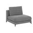 SOFAELEMENT Grau - Schwarz/Weiß, Design, Textil (105/72cm) - Rolf Benz