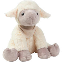 PLÜSSÁLLAT Schaf Sven  - bézs/barna, Basics, textil (26cm) - My Baby Lou