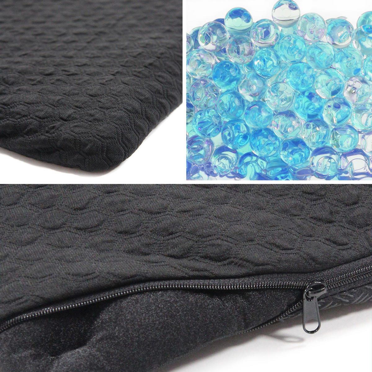 SITZKISSEN  - Schwarz, MODERN, Textil (42/2/39cm) - MID.YOU