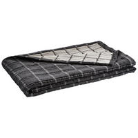 ÜBERWURF  - Anthrazit, Basics, Textil (220/240cm) - Schöner Wohnen