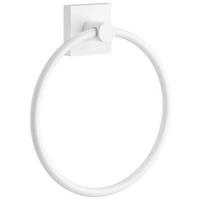 HANDTUCHHALTER 17/19/3,6 cm  - Weiß, Basics, Metall (17/19/3,6cm) - Smedbo