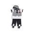 SOUPRAVA DĚTSKÉHO OBLEČENÍ - šedá/bílá, Basics, textil - My Baby Lou SOUPRAVA DĚTSKÉHO OBLEČENÍ - šedá/bílá, Basics, textil - My Baby Lou