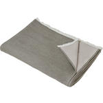 DECKE MAGDA 140/210 cm  - Dunkelgrau/Grau, Natur, Textil (140/210cm) - Novel