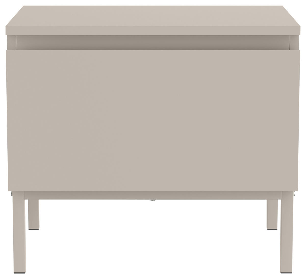 SÄNGBORD i kashmir  - kashmir, Design, metall/trämaterial (49/43/35cm) - home24