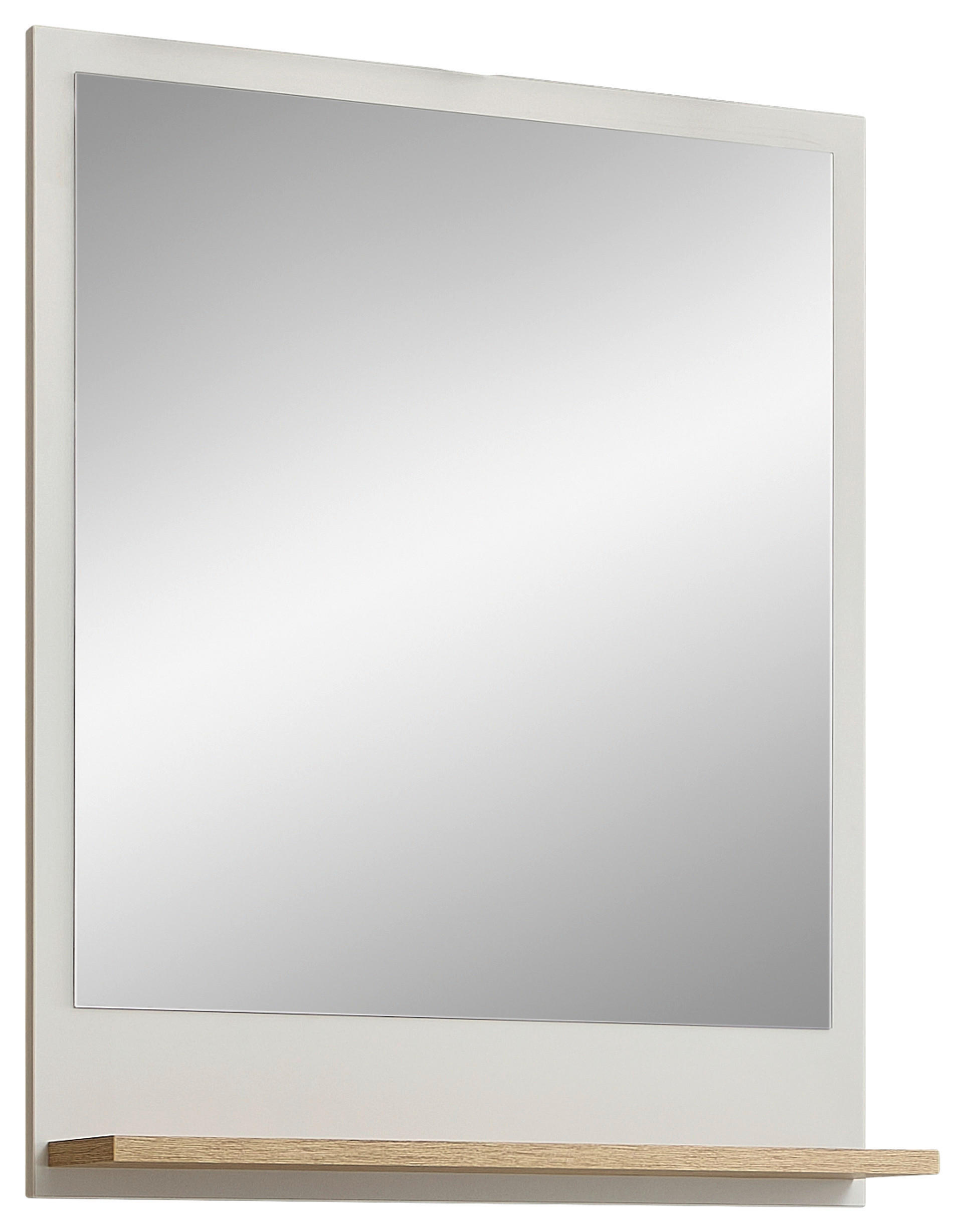 BADEZIMMERSPIEGEL 60/74,5/15,5 cm  - Kaschmir/Eichefarben, Design, Holzwerkstoff (60/74,5/15,5cm) - Xora