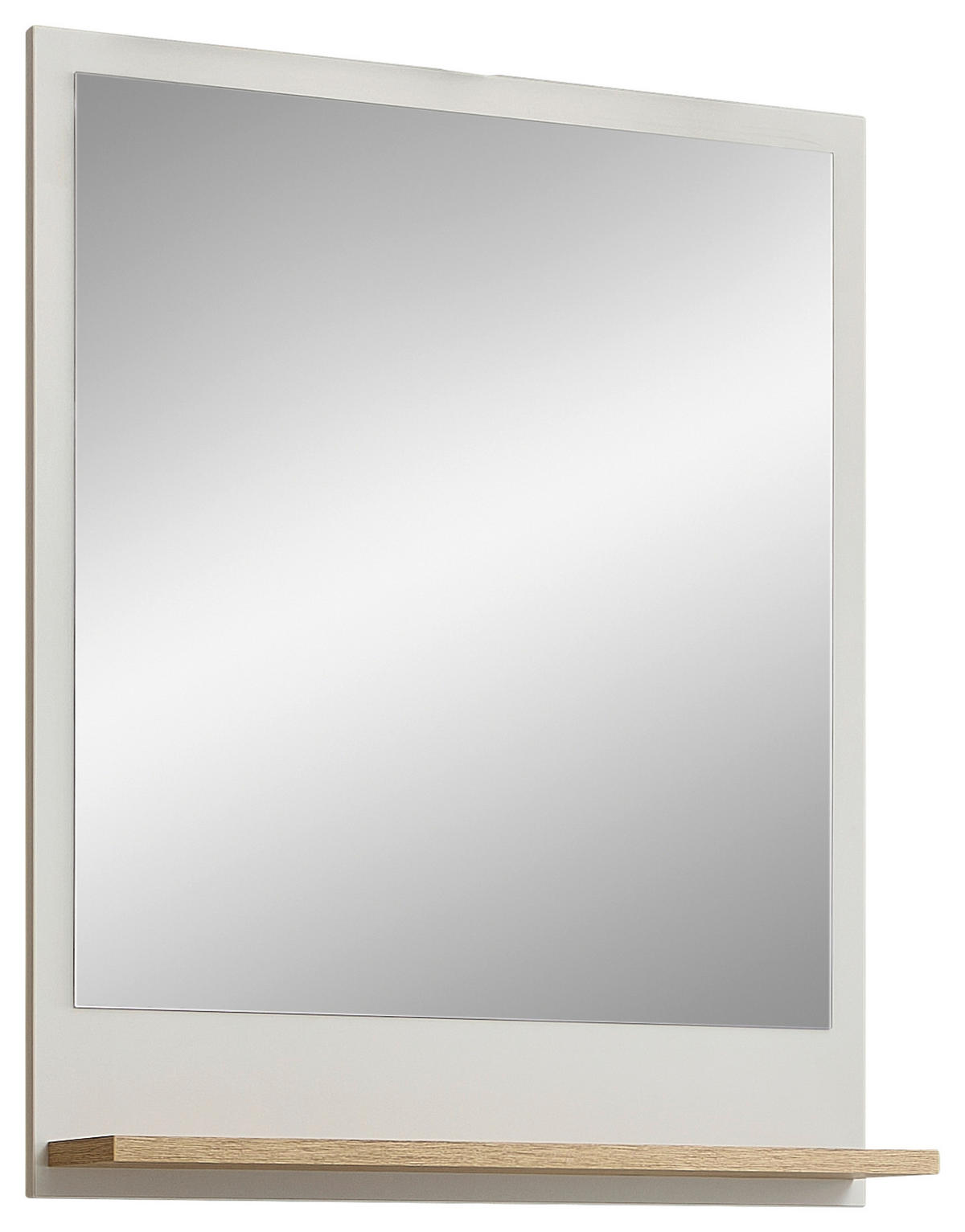 BADEZIMMERSPIEGEL 60/74,5/15,5 cm  - Kaschmir/Eichefarben, Design, Holzwerkstoff (60/74,5/15,5cm) - Xora