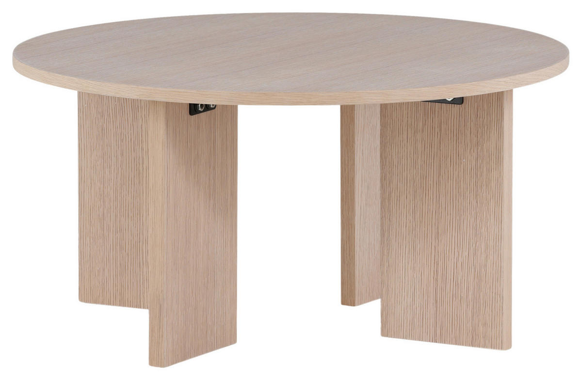 COUCHTISCH in Holzwerkstoff 80/80/40 cm  - Weiß, Design, Holzwerkstoff (80/80/40cm) - Livetastic