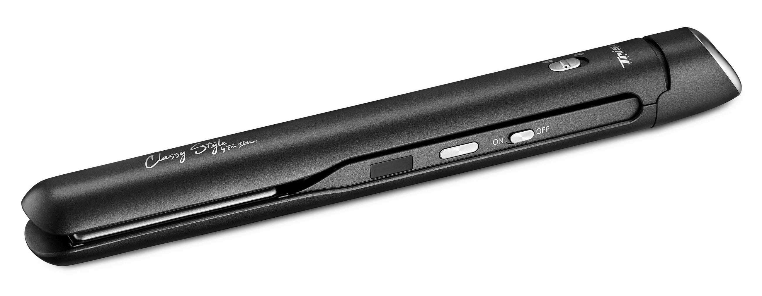 Thumbnail - Trisa Electronics Haarglätter, Anthrazit, Kunststoff, 3.6x3.7x32.5 cm, RoHS, Keramikbeschichtung, Bereitschaftsanzeige, ...