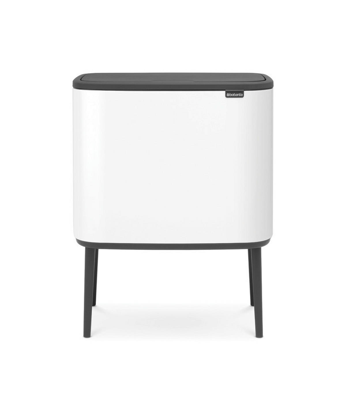 ODPADKOVÝ KÔŠ  34 l - biela, Design, kov/plast (54/68/31,5cm) - Brabantia