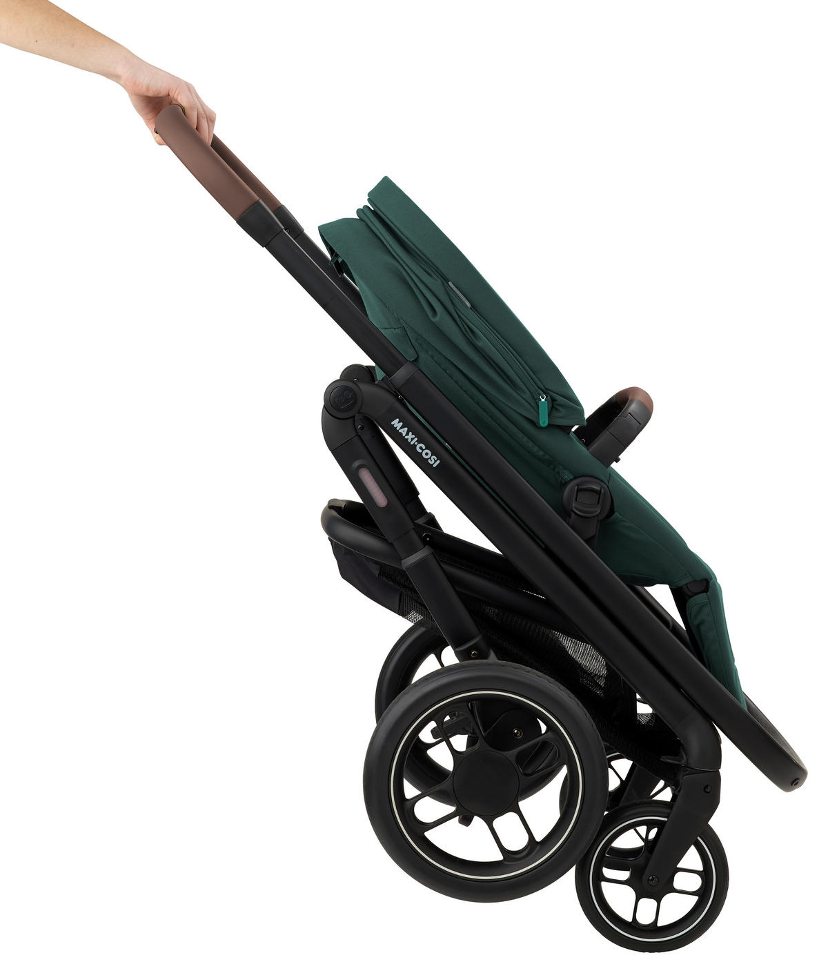 DEČJA KOLICA - SET  Plaza+  - zelena/crna, Osnovno, tekstil/metal (60/110/99,5cm) - Maxi-Cosi