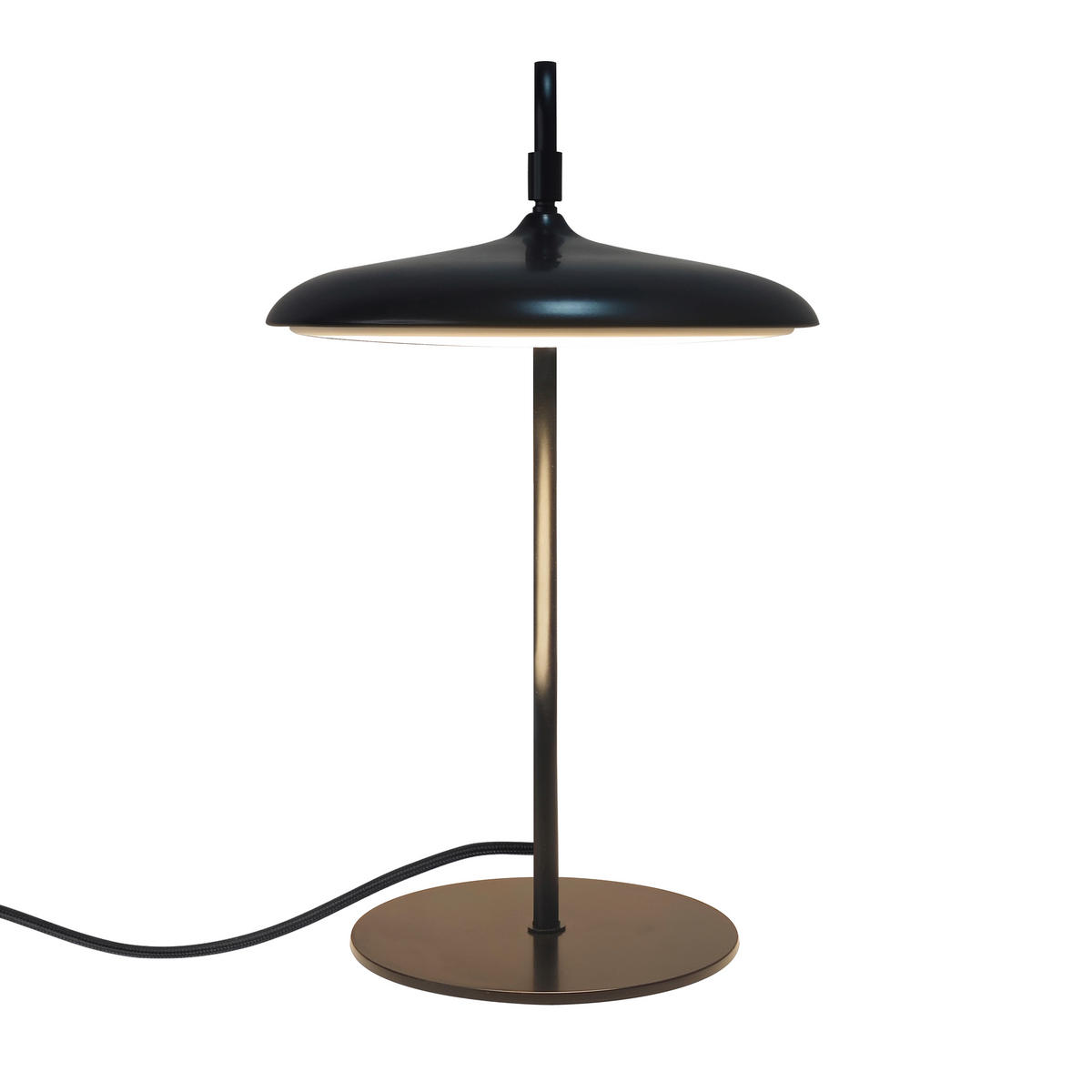 LED-TISCHLEUCHTE 30,5/41 cm   - Schwarz, Design, Metall (30,5/41cm) - Nordlux