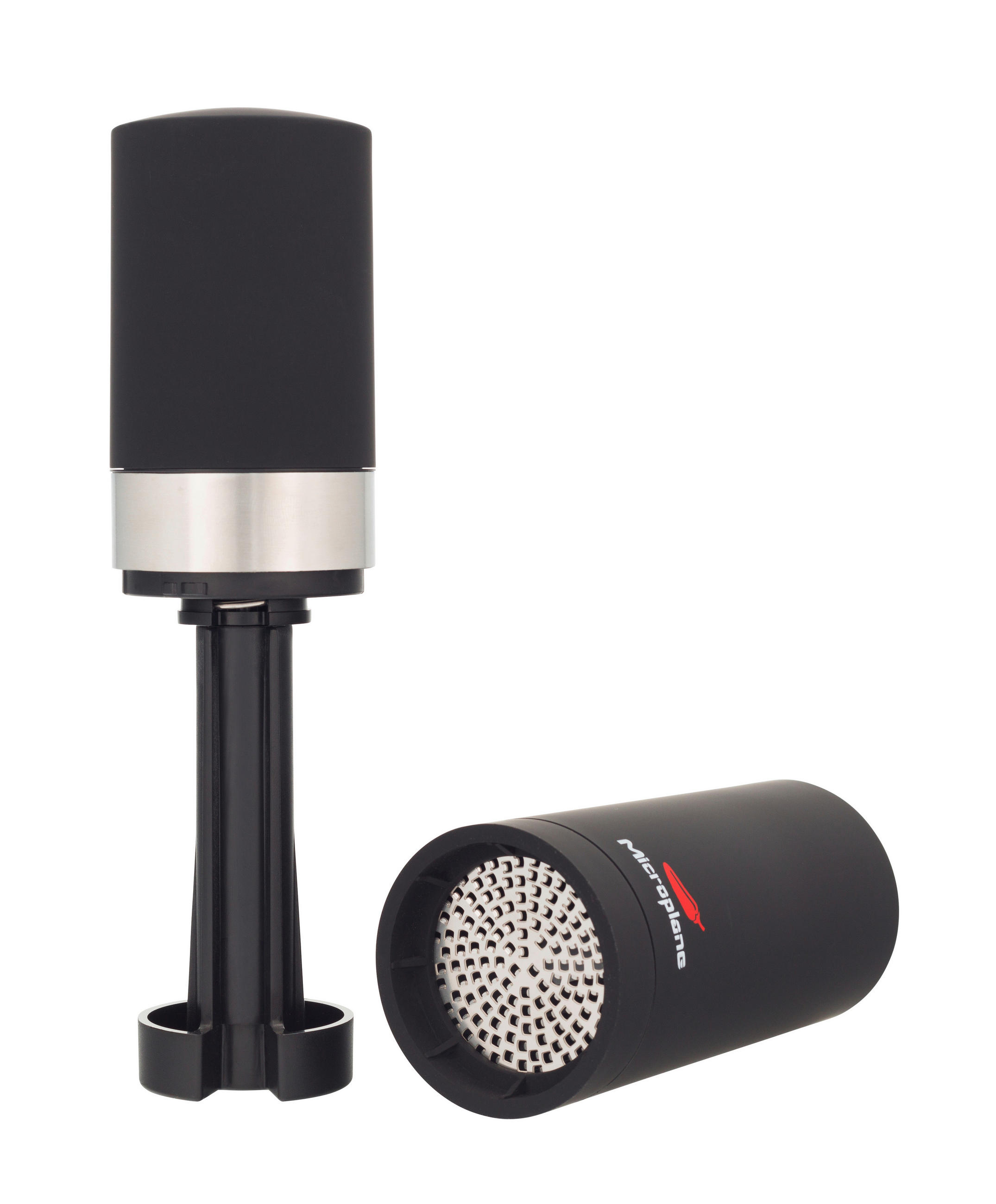 ALLZWECKREIBE  - Schwarz, Basics, Kunststoff/Metall (20/5/5cm) - MICROPLANE